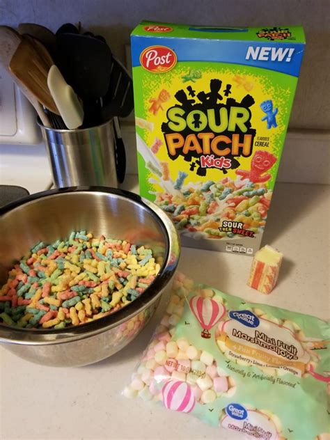 Sour Patch Kids Cereal Treats - Fun Things to do in Central Mass