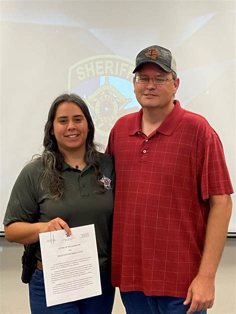 Sgt. Dustin Paulsen and... - Erath County Sheriff's Office