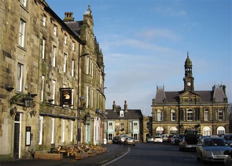 Buxton Market Place & Town Hall - Home to regular weekly market