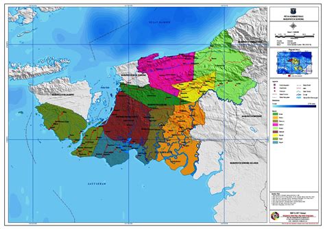 Peta Kota: Peta Kabupaten Sorong