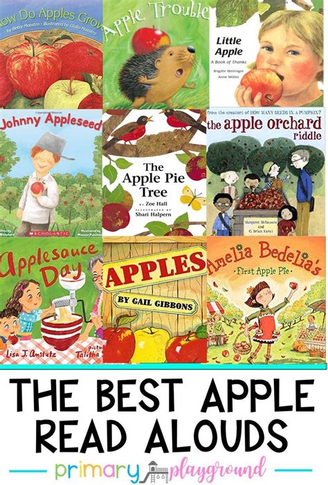 The Best Apple Read Alouds - Primary Playground | Apple theme, Apple ...