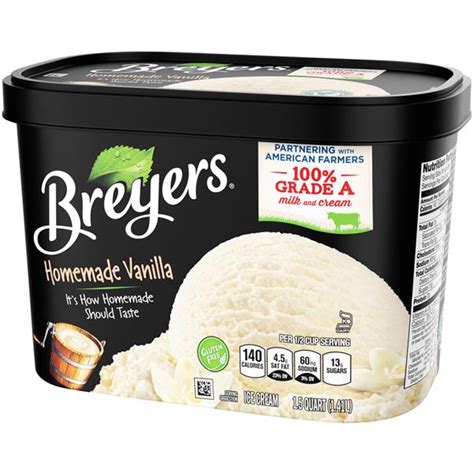 Breyers Homemade Vanilla Ice Cream | Hy-Vee Aisles Online Grocery Shopping