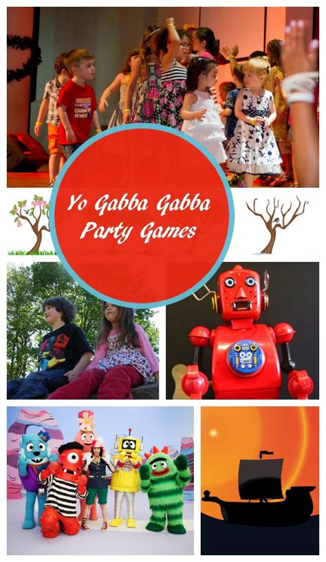 Yo Gabba Gabba Party Games for Kids