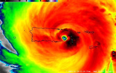 Hurricane Maria makes landfall in Puerto Rico — CIMSS Satellite Blog, CIMSS