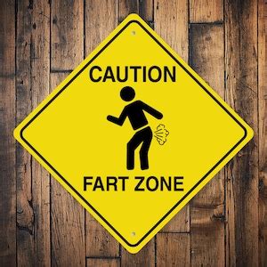 Caution Fart Zone Sign, Fart Area Sign, Fart Room, Funny Kid Room Sign, Kid Room Decor, Kid Room ...