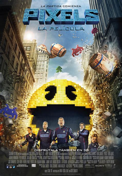 Pixels cartel de la película