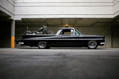 1959, Chevrolet, El, Camino, Pickup, Retro, Custom, Lowrider, Hot, Rod ...