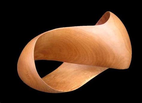 Mobius Strip Wood Carving in Chester, Wrexham, Cheshire and North Wales | Acorn Furniture Wood ...