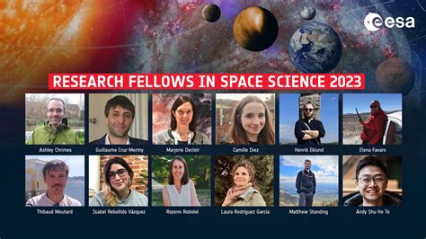 ESA - Research Fellows in space science 2023