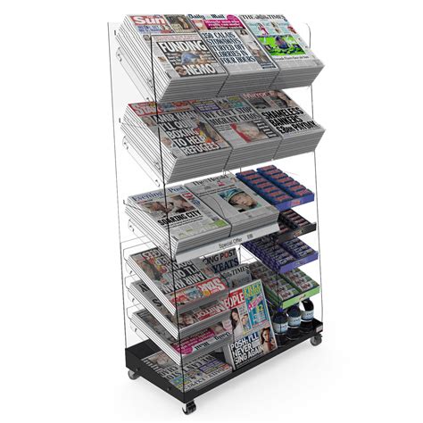 Freestanding Newspaper Display Stands – Bartuf