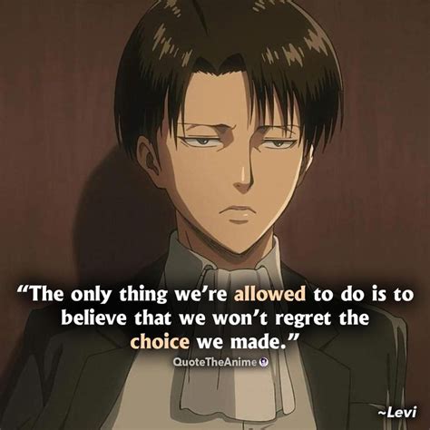 11+ Powerful Attack On Titan Quotes Season 3 (HQ Images) in 2020 | Levi ...