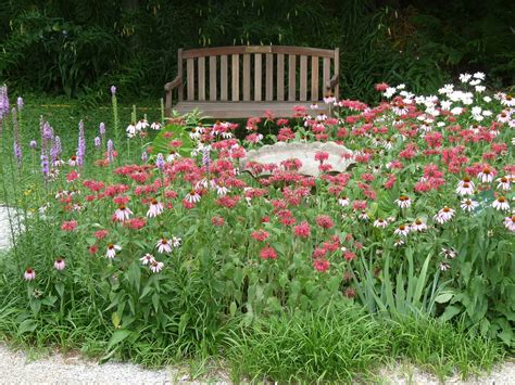 bee balm moat garden - General Lew Wallace Study & Museum