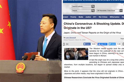 Chinese Diplomats Are Pushing Conspiracy Theories That The Coronavirus ...