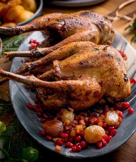 Roast Pheasant in Red Wine and Cranberry Sauce Recipe | Neff IE