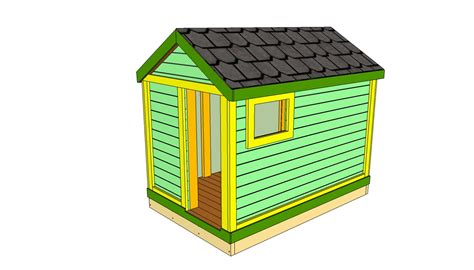 Playhouse Plans Free | HowToSpecialist - How to Build, Step by Step DIY ...