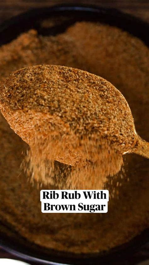 Rib Rub With Brown Sugar | Dry rub recipes, Bbq rub recipe, Best dry rub recipe