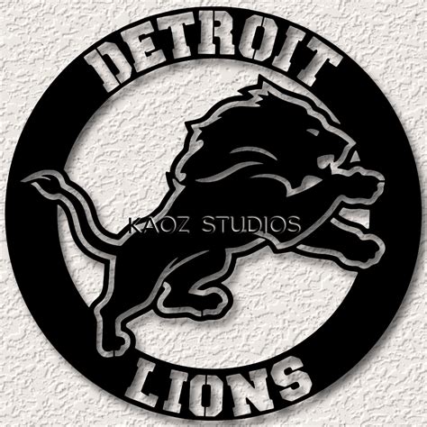 detroit lions wall art football wall decor 2024 superbowl decoration ...