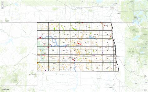 North Dakota Plots Map 2024 - Eryn Odilia