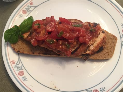 Chicken Bruschetta Grill