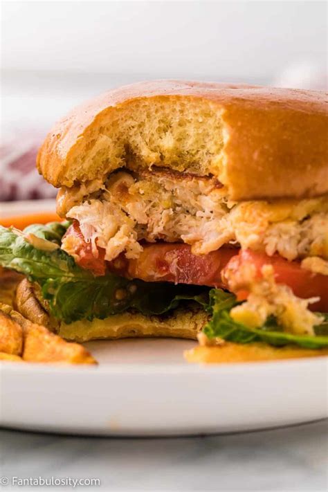 Crab Cake Sandwich - Fantabulosity