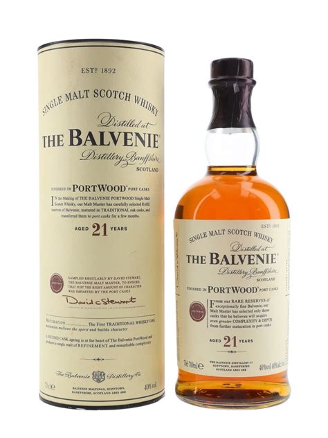 Balvenie 21 Year Old Portwood Finish - Lot 68943 - Buy/Sell Speyside Whisky Online