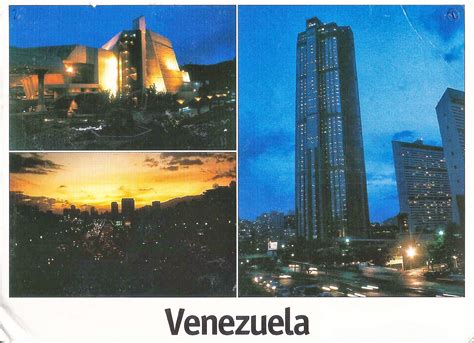 A Journey of Postcards: Caracas, capital of Venezuela