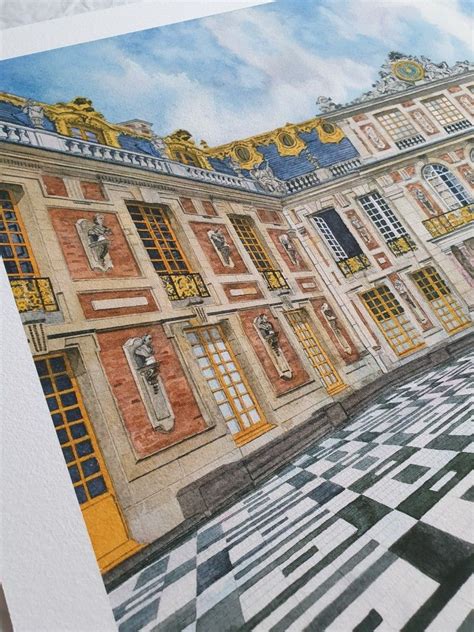 Palace of Versailles | Architecture drawing, Palace of versailles, Prints