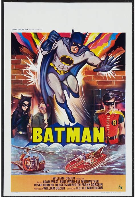 Batman (1966) – Original Belgian Movie Poster - Hollywood Movie Posters