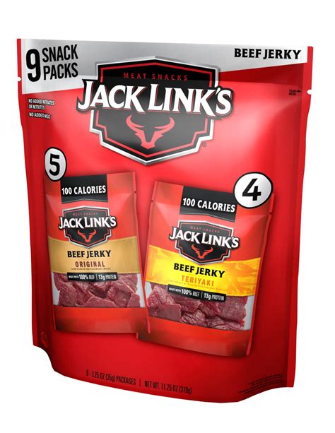 Buy Jack Link's Beef Jerky Variety - Includes Original and Teriyaki Flavors, On the Go Snacks ...