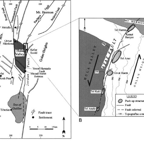 1 Tectonic setting of the Dead Sea fault – a transform plate boundary ...