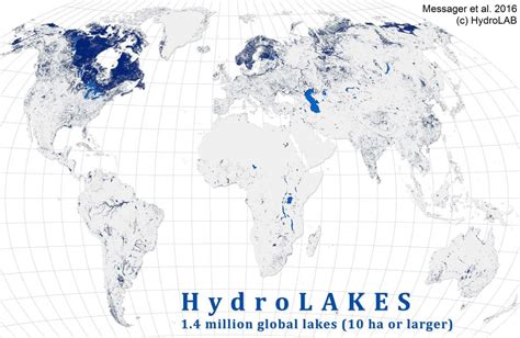 The largest Lakes in the World by Area - Vivid Maps