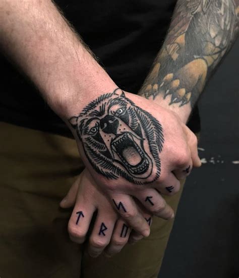 Unbreakable bear by @lonewolftattoo - Tattoogrid.net