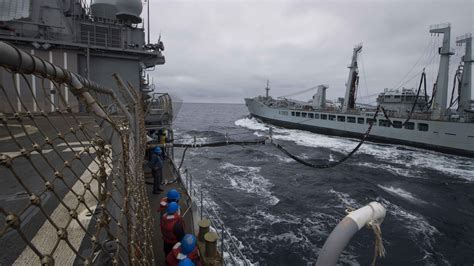 Two US Navy ships collide during underway replenishment operation | SOFREP