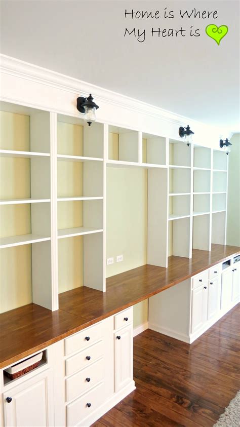 Remodelaholic | 15+ DIY Built-In Shelving Ideas