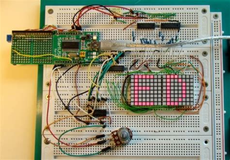 Lab 15: Scrolling text message on an LED dot-matrix display | Embedded Lab