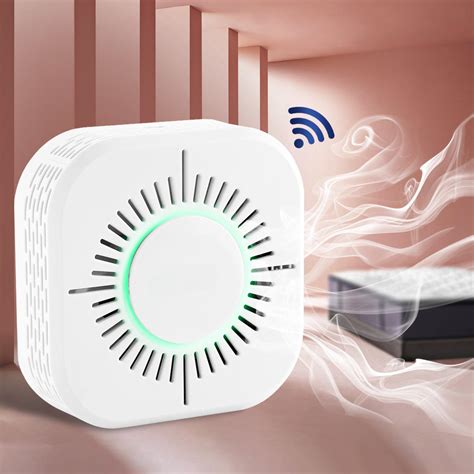 New 3 in 1 C50W Smoke Detector Sound Light & Sound Alarm Wireless 433 ...