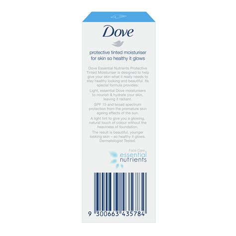 Essential Nutrients Tinted Moisturiser Honey SPF 15 | Dove