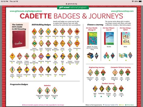 Pin by Pinner on Cadette Requirements | Girl scouts, Cadette badges ...