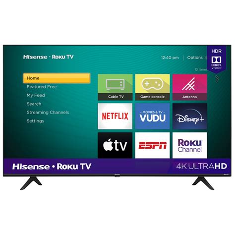 Pantalla HISENSE 65R6E3 65" Pulgadas 4K UHD HISENSE HDR ROKU Smart TV Hisense Hisense 65R6E3 ...