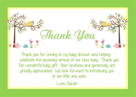 21 Of the Best Ideas for Thank You Card for Baby Shower Gift – Home, Family, Style and Art Ideas