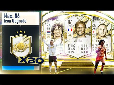 5 best cards to pack from the FIFA 23 Max 86 Base Icon Upgrade SBC