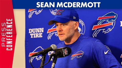 Sean McDermott: "I Got A Lot Of Confidence In These Guys" | Buffalo Bills