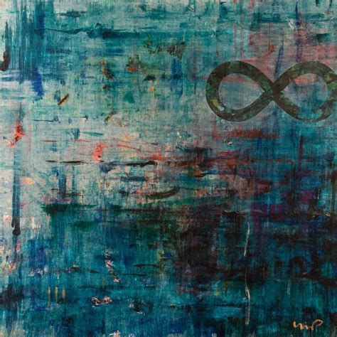 Infinity, No. 1 - SOLD, Prints Available Painting | Art, Painting, Blue abstract painting