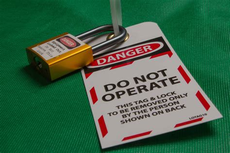 8 Steps of the Lockout-Tagout (LOTO) Procedure