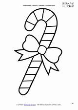 Candy Cane Printable Coloring Pages sketch template