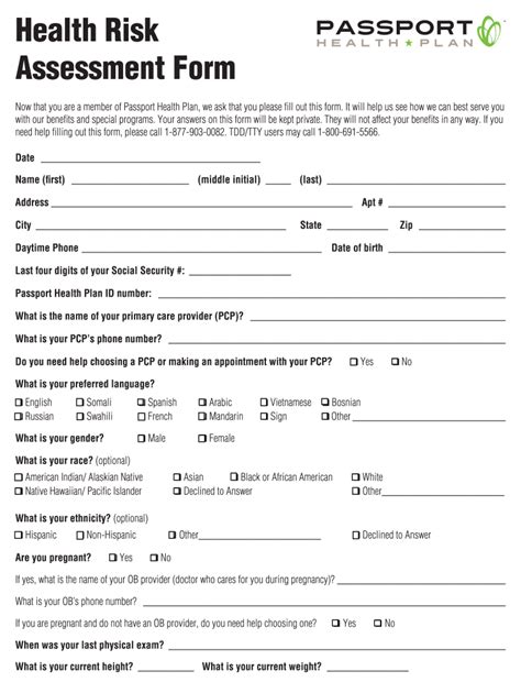 Medicare Health Risk Assessment Form 2023 Pdf - Fill Online, Printable, Fillable, Blank | pdfFiller