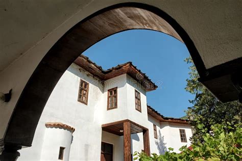 Balkan Architecture of Cherepish Monastery, Bulgaria Stock Photo - Image of style, wall: 131034316