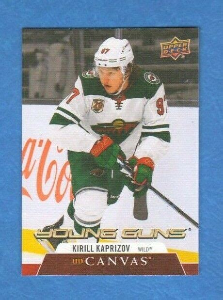 Kirill Kaprizov Young Guns Canvas Wild Rookie Card Values - MAVIN