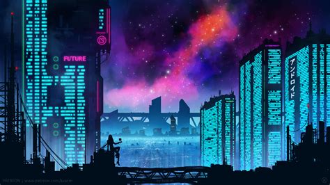 Neon City : r/Cyberpunk