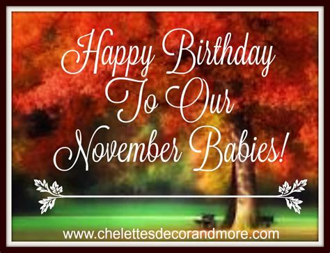 🎁💛NOVEMBER BIRTHDAYS! GOOD WISHES TO ALL!💛🎁 - Blogs & Forums